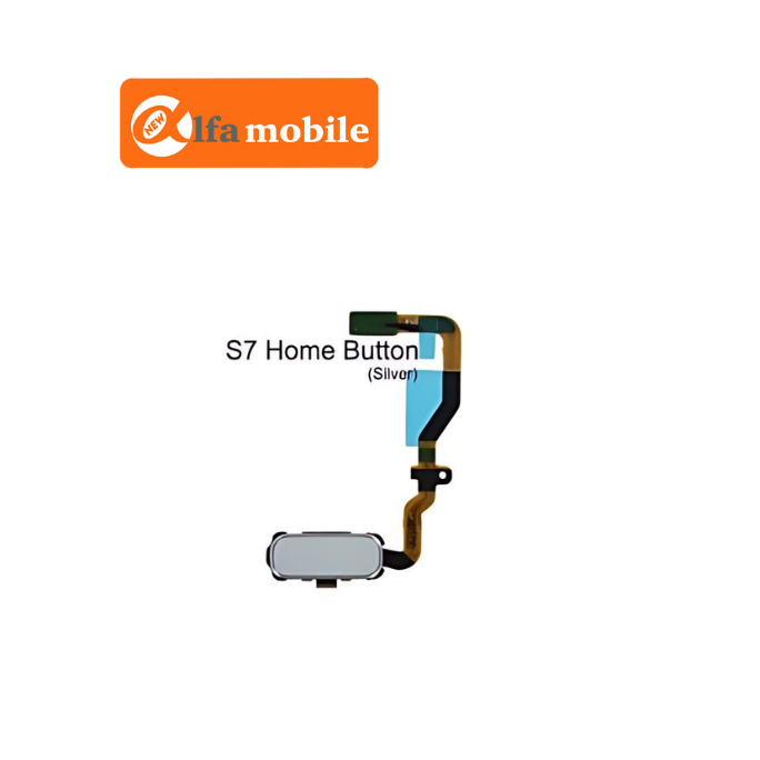 Samsung Galaxy S7 Home Button Flex Cable Replacement – Silver