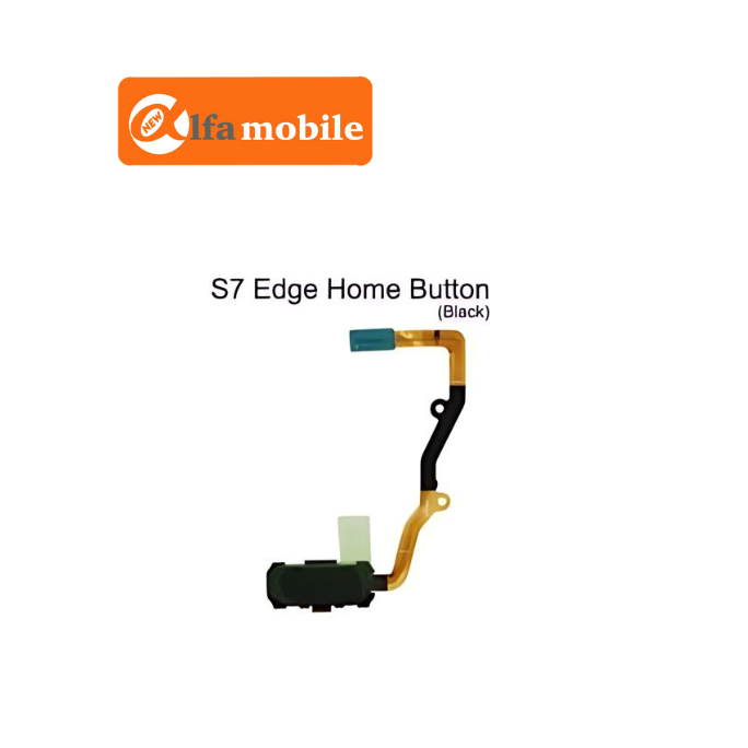 Samsung Galaxy S7 Edge Home Button Flex Cable Replacement – Black