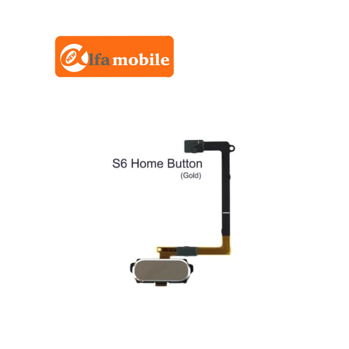 Samsung Galaxy S6 Home Button Flex Cable Replacement – Gold