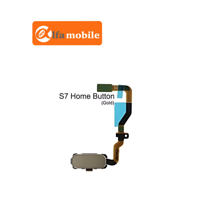 Samsung Galaxy S6 Edge Home Button Flex Cable Replacement – Gold