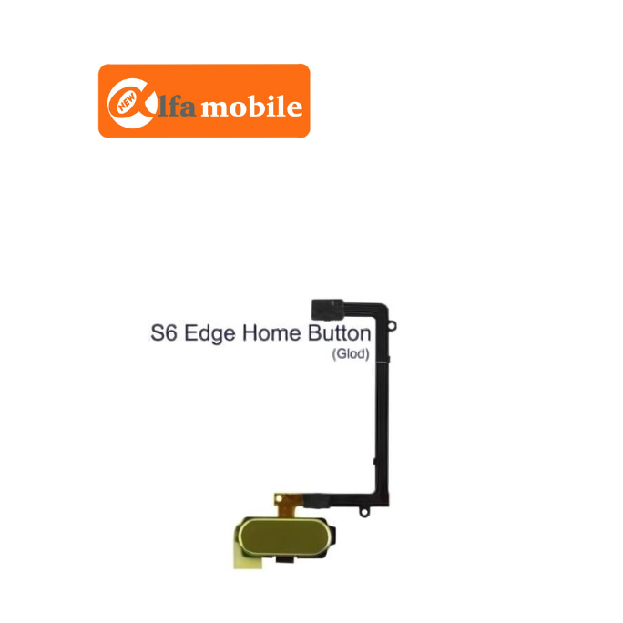 Samsung Galaxy S6 Edge Home Button Flex Cable Replacement – Gold