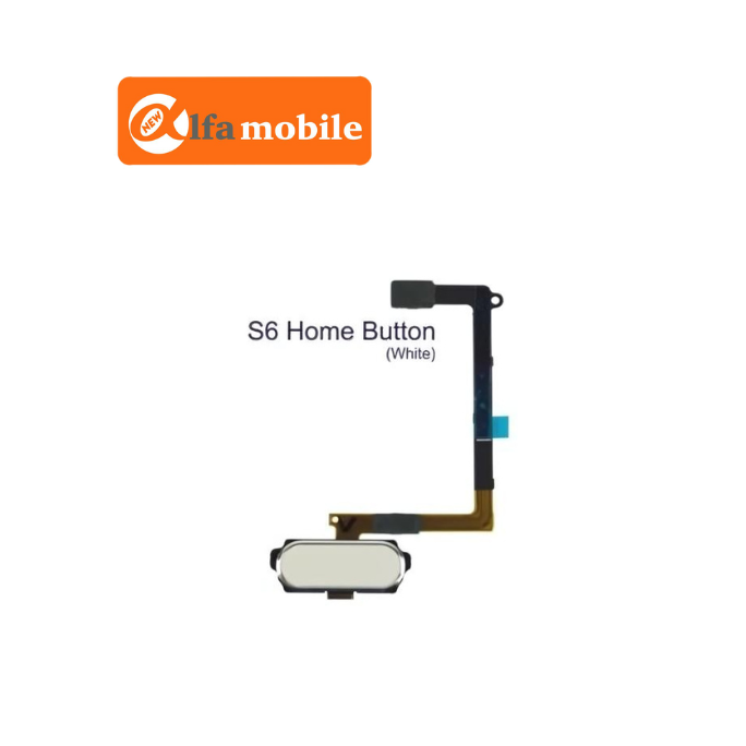 Samsung Galaxy S6 Home Button Flex Cable Replacement – White